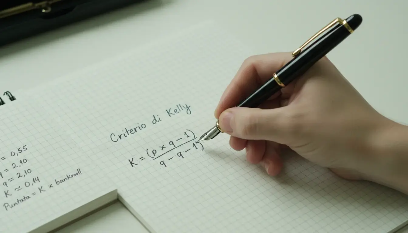 Formula di Kelly per calcolo stake scommesse